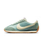 Mint green Nike Cortez sneaker with cream swoosh and gum sole, women's fashion footwear