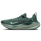 Nike React X running shoe in green with cushioned sole and breathable knit upper