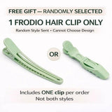 Mint green Frodio hair clips — one random style per order, free gift for women’s fashion
