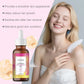 Cyperus Rotundus Oil for smooth skin & reduced hair growth, shown with smiling woman holding feather