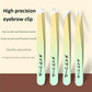Ouriner Eyebrow Tweezers Set 4 Pcs Stainless Steel Eyebrow Forceps Professional Beauty Tool Set For Facial Hair Inward Growing - Womans Fashion
