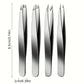 Ouriner Eyebrow Tweezers Set 4 Pcs Stainless Steel Eyebrow Forceps Professional Beauty Tool Set For Facial Hair Inward Growing - Womans Fashion