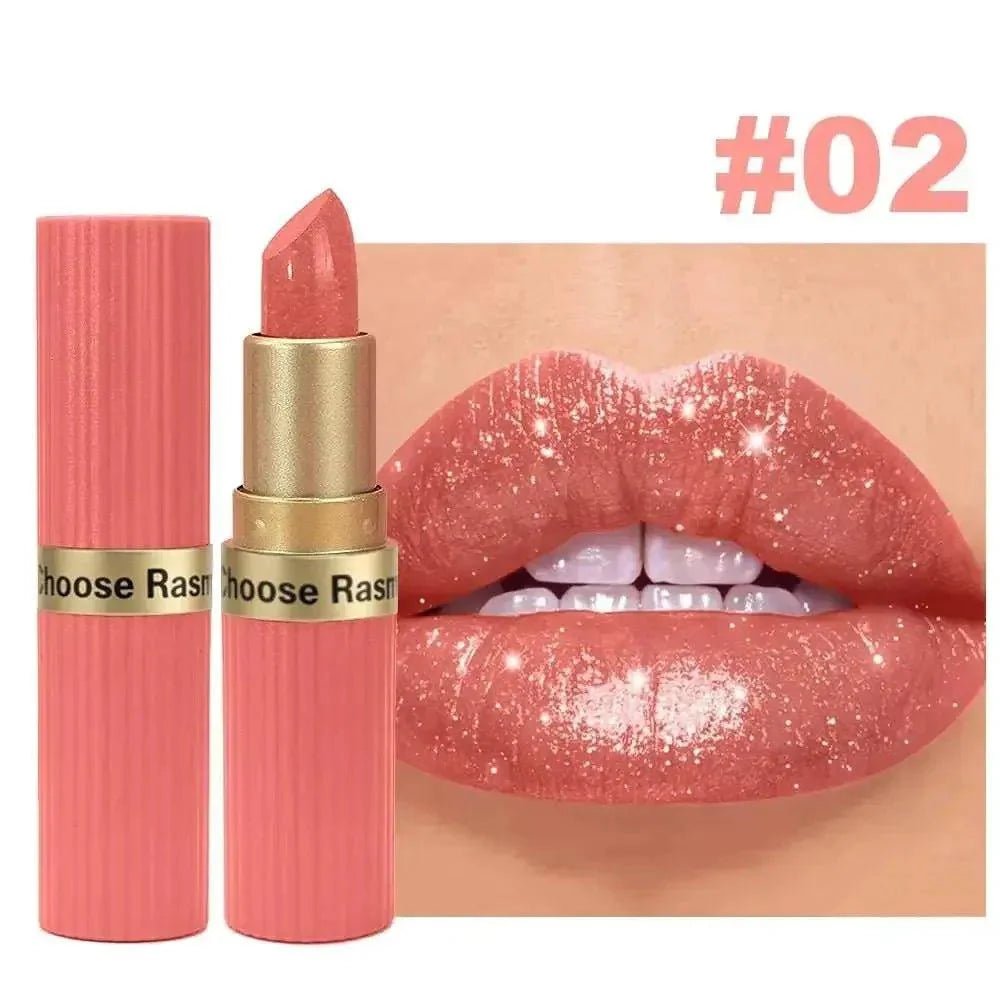 Pink Glitter Velvet Lipstick - Womans Fashion