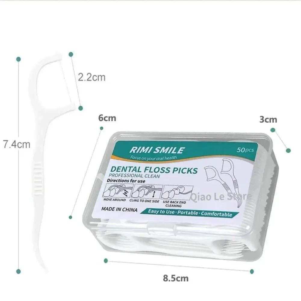 Portable Dental Floss Picks - Womans Fashion