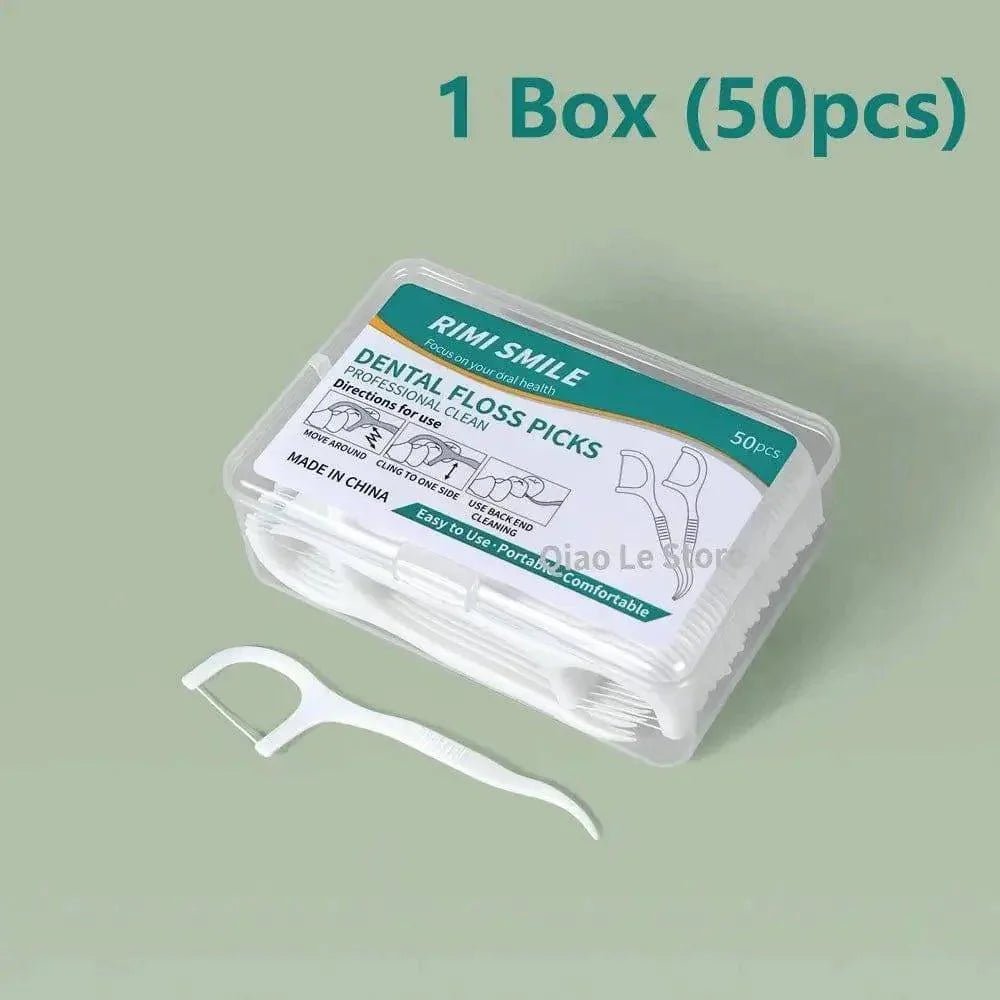 Portable Dental Floss Picks - Womans Fashion