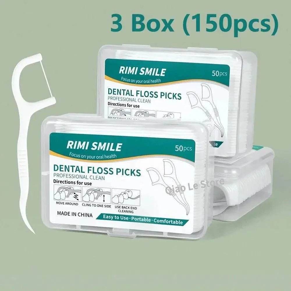 Portable Dental Floss Picks - Womans Fashion