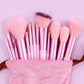 Professional Makeup Brush Set - Soft Fluffy Cosmetic Brushes for Foundation, Powder, Eyeshadow & Blending , Beauty Tools - Womans Fashion