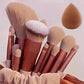 Professional Makeup Brush Set - Soft Fluffy Cosmetic Brushes for Foundation, Powder, Eyeshadow & Blending , Beauty Tools - Womans Fashion