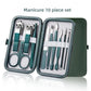 Professional nail clippers 7/10/12/18Piece Nail Care Kit Stainless Steel Manicure Pedicure Set Nail Clipper Set with Travel Case - Womans Fashion