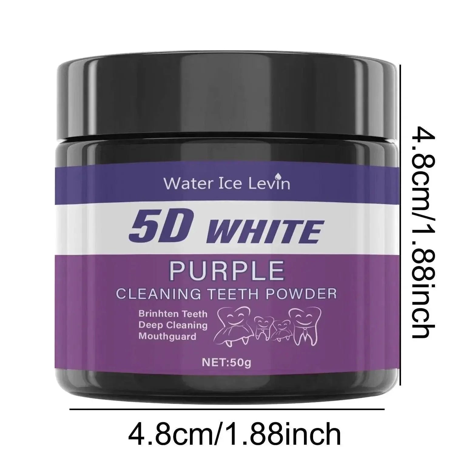 Purple Teeth Whitening Powder - Womans Fashion