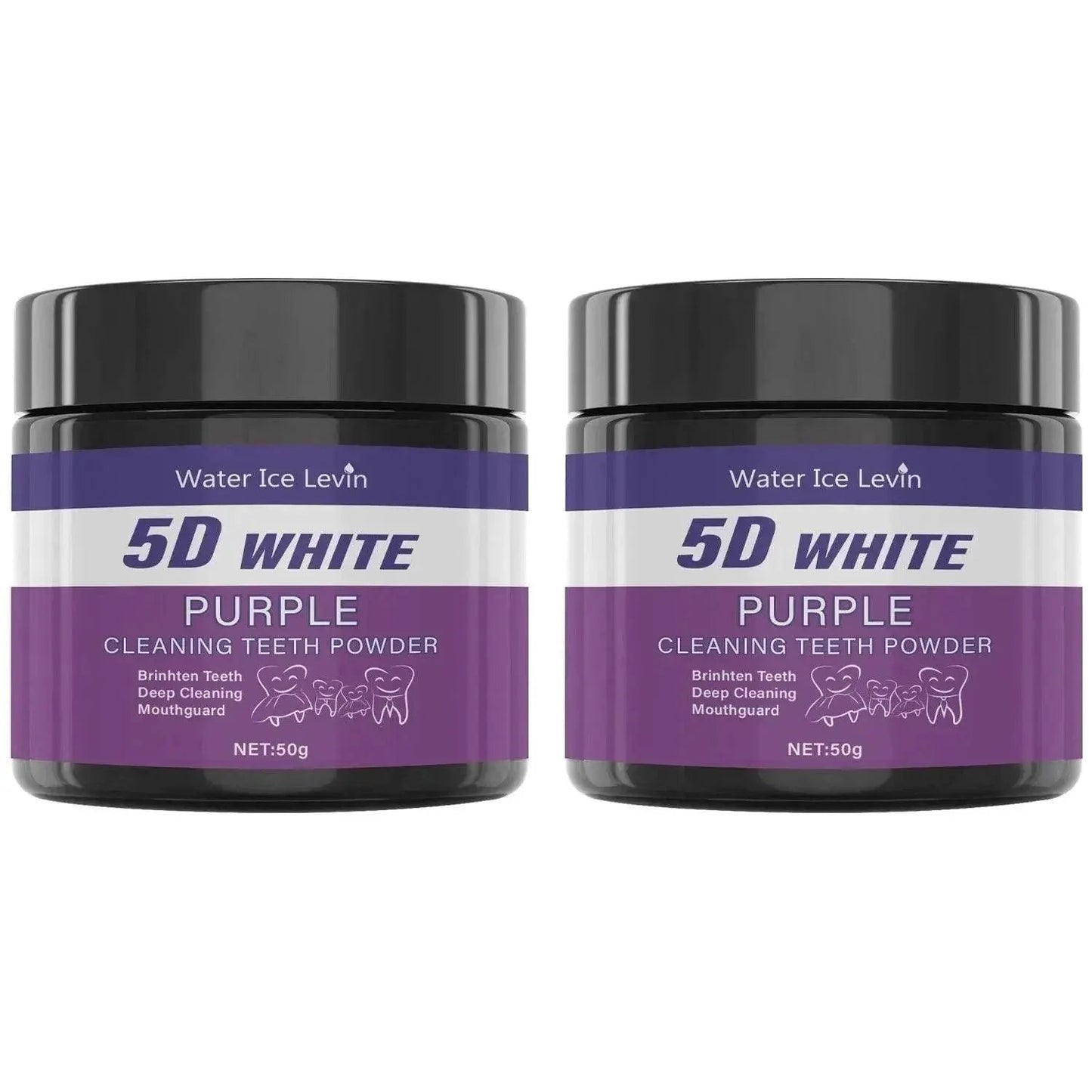 Purple Teeth Whitening Powder - Womans Fashion