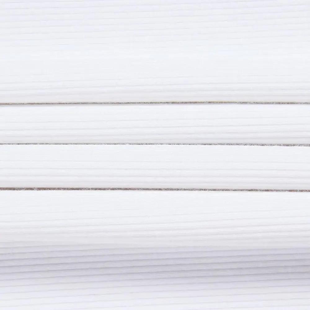 White textured paneling with horizontal grooves for modern fashion store interior design