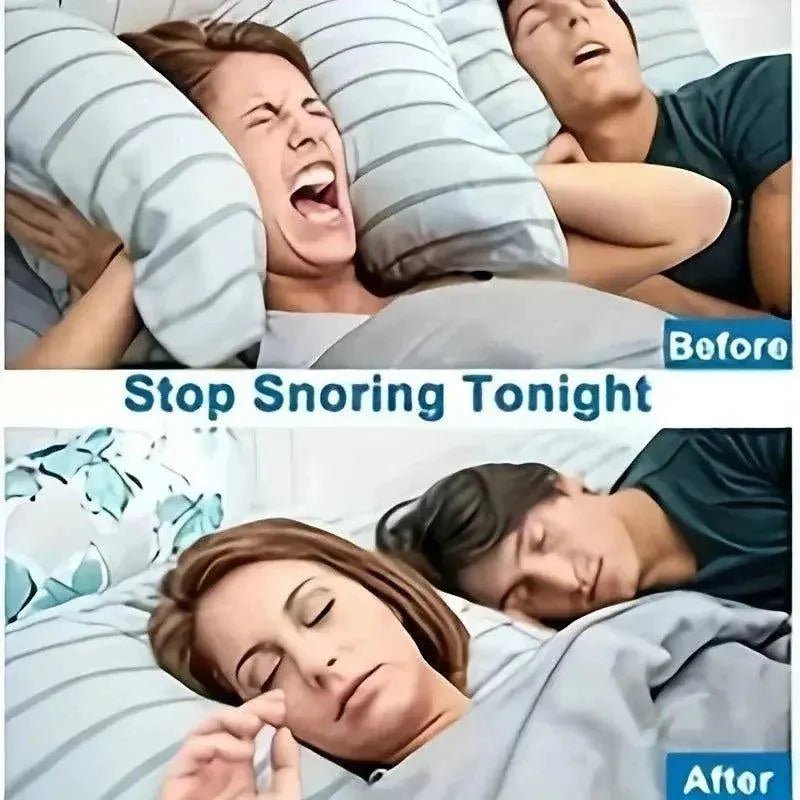 Silicone Nasal Anti - Snore Clip - Womans Fashion