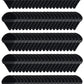 Black velvet shoe shapers for women’s fashion footwear storage and shape retention