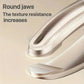 Round jaws with increased texture resistance for smooth hair styling tools