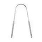Stainless Steel Tongue Scraper - Womans Fashion