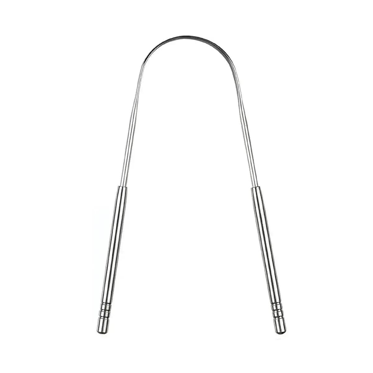 Stainless steel U-shaped tool with ergonomic handles for beauty and fashion applications