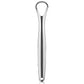 Stainless steel tongue scraper for fresh breath and oral hygiene