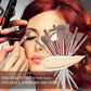 Vegan Makeup Brush Set - Soft Fluffy Kabuki & Blending Brushes for Foundation, Contour & Baking, Cruelty - Free Salon Tools - Womans Fashion