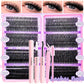Wispy Lash Cluster Kit 9 - 16mm - Womans Fashion