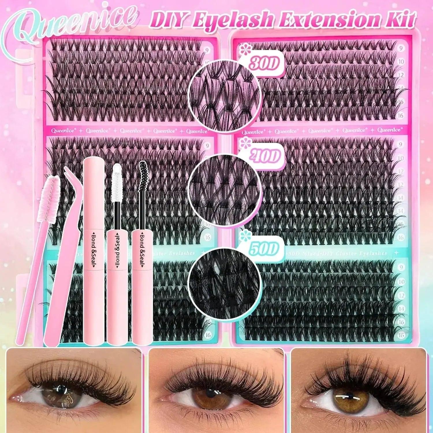 Wispy Lash Cluster Kit 9 - 16mm - Womans Fashion