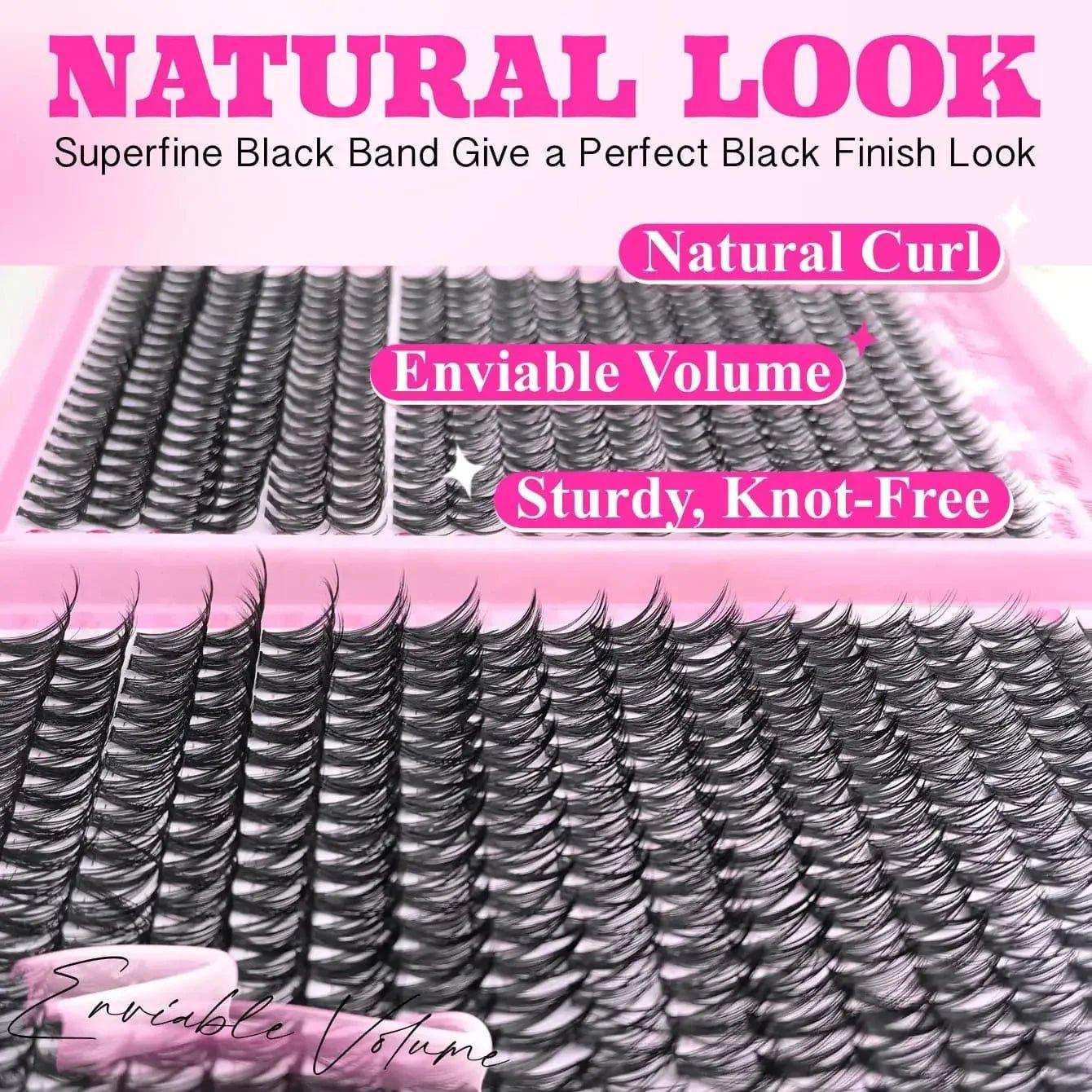 Wispy Lash Clusters Kit - Womans Fashion