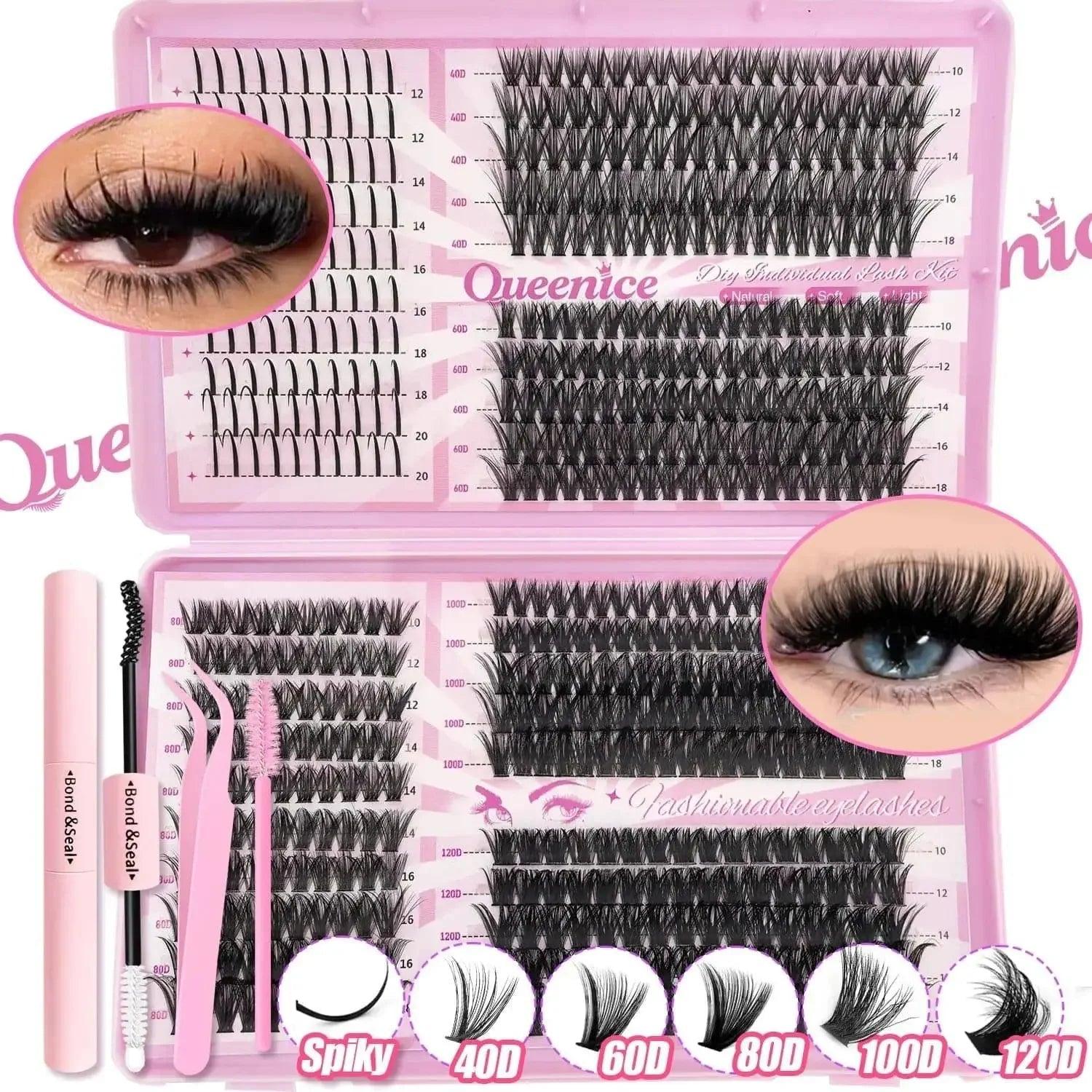 Wispy Lash Clusters Kit - Womans Fashion
