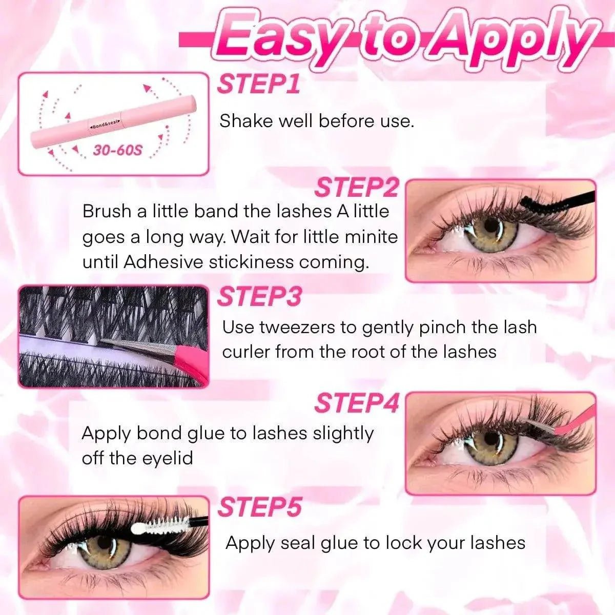 Wispy Lash Clusters Kit - Womans Fashion