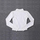 White long sleeve turtleneck top for women's fashion and casual wear