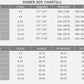 SOMER women's clothing size chart with US sizes, height, weight, bust, waist, hip measurements for fashion apparel