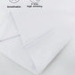 White double yoga material fabric, breathable and 4-way high stretchy for women's fashion