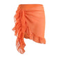 Yiiciovy 2023 Women Cover - Ups Skirts Chiffon Swimwear Pareo Scarf Bikini Cover - Ups Wrap Kaftan Sarong Beach Sexy Skirts 9 Colors - Womans Fashion