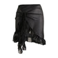 Yiiciovy 2023 Women Cover - Ups Skirts Chiffon Swimwear Pareo Scarf Bikini Cover - Ups Wrap Kaftan Sarong Beach Sexy Skirts 9 Colors - Womans Fashion